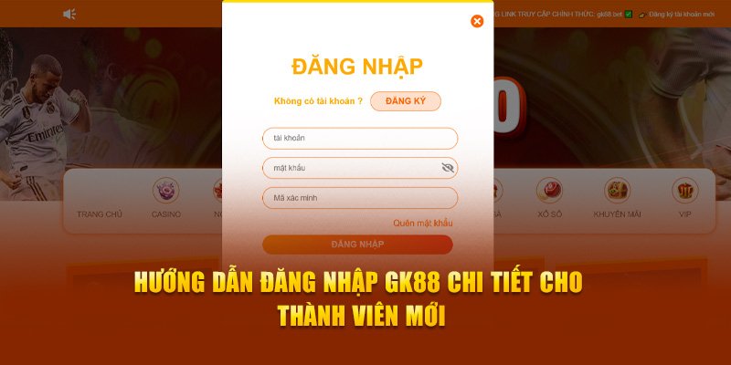 Đăng nhập GK88